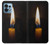 S3530 Buddha Candle Burning Case For Motorola Edge+ (2023), X40, X40 Pro, Edge 40 Pro