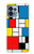 S3814 Piet Mondrian Line Art Composition Case For Motorola Edge+ (2023), X40, X40 Pro, Edge 40 Pro