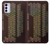 S3544 Neon Honeycomb Periodic Table Case For Motorola Moto G42