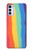 S3799 Cute Vertical Watercolor Rainbow Case For Motorola Moto G42