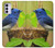 S3839 Bluebird of Happiness Blue Bird Case For Motorola Moto G42