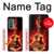 S0415 Fire Guitar Burn Case For Motorola Edge (2022)