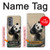 S2210 Panda Fluffy Art Painting Case For Motorola Edge (2022)