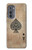 S2928 Vintage Spades Ace Card Case For Motorola Edge (2022)