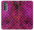S3051 Pink Mermaid Fish Scale Case For Motorola Edge (2022)