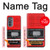 S3204 Red Cassette Recorder Graphic Case For Motorola Edge (2022)