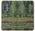 S3674 Claude Monet Footbridge and Water Lily Pool Case For Motorola Edge (2022)