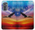 S3841 Bald Eagle Flying Colorful Sky Case For Motorola Edge (2022)