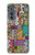 S3879 Retro Music Doodle Case For Motorola Edge (2022)