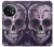 S3582 Purple Sugar Skull Case For OnePlus 11