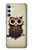 S0360 Coffee Owl Case For Samsung Galaxy A34 5G