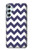 S2345 Navy Blue Shavron Zig Zag Pattern Case For Samsung Galaxy A34 5G
