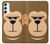 S2721 Cute Grumpy Monkey Cartoon Case For Samsung Galaxy A34 5G