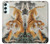 S2751 Chinese Tiger Brush Painting Case For Samsung Galaxy A34 5G