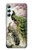 S2773 Peacock Chinese Brush Painting Case For Samsung Galaxy A34 5G