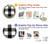 S2842 Black and White Buffalo Check Pattern Case For Samsung Galaxy A34 5G