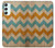 S3033 Vintage Wood Chevron Graphic Printed Case For Samsung Galaxy A34 5G