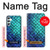 S3047 Green Mermaid Fish Scale Case For Samsung Galaxy A34 5G