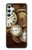 S3172 Gold Clock Live Case For Samsung Galaxy A34 5G