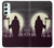 S3262 Grim Reaper Night Moon Cemetery Case For Samsung Galaxy A34 5G