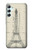 S3474 Eiffel Architectural Drawing Case For Samsung Galaxy A34 5G