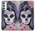 S3821 Sugar Skull Steam Punk Girl Gothic Case For Samsung Galaxy A34 5G