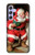 S1417 Santa Claus Merry Xmas Case For Samsung Galaxy A54 5G