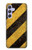 S2231 Yellow and Black Line Hazard Striped Case For Samsung Galaxy A54 5G