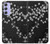S2544 Japanese Kimono Style Black Flower Pattern Case For Samsung Galaxy A54 5G