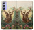 S2841 Vintage Reindeer Christmas Case For Samsung Galaxy A54 5G