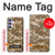 S3294 Army Desert Tan Coyote Camo Camouflage Case For Samsung Galaxy A54 5G