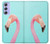 S3708 Pink Flamingo Case For Samsung Galaxy A54 5G