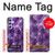 S3713 Purple Quartz Amethyst Graphic Printed Case For Samsung Galaxy A54 5G