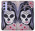 S3821 Sugar Skull Steam Punk Girl Gothic Case For Samsung Galaxy A54 5G