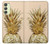 S3490 Gold Pineapple Case For Samsung Galaxy A24 4G