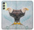 S3843 Bald Eagle On Ice Case For Samsung Galaxy A24 4G