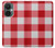 S3535 Red Gingham Case For OnePlus Nord CE 3 Lite, Nord N30 5G