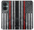 S3687 Firefighter Thin Red Line American Flag Case For OnePlus Nord CE 3 Lite, Nord N30 5G