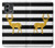 S2794 Black and White Striped Deer Gold Sparkles Case For Motorola Moto G Stylus 5G (2023)