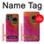 S3201 Pink Peacock Feather Case For Motorola Moto G Stylus 5G (2023)