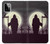 S3262 Grim Reaper Night Moon Cemetery Case For Motorola Moto G Power (2023) 5G