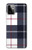 S3452 Plaid Fabric Pattern Case For Motorola Moto G Power (2023) 5G