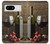S1316 Grapes Bottle and Glass of Red Wine Case For Google Pixel 8