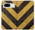 S2231 Yellow and Black Line Hazard Striped Case For Google Pixel 8