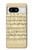 S2504 Vintage Music Sheet Case For Google Pixel 8