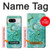 S2653 Dragon Green Turquoise Stone Graphic Case For Google Pixel 8