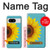 S3039 Vintage Sunflower Blue Case For Google Pixel 8