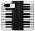 S3078 Black and White Piano Keyboard Case For Google Pixel 8