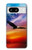 S3841 Bald Eagle Flying Colorful Sky Case For Google Pixel 8