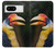 S3876 Colorful Hornbill Case For Google Pixel 8